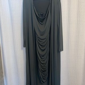 BOOHOO MATERNITY DRESS AND CARDIGAN